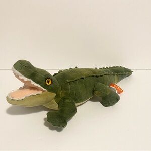 Wild Republic Crocodile Alligator Plush Stuffed Animal Toy 14” Beanie Lizard
